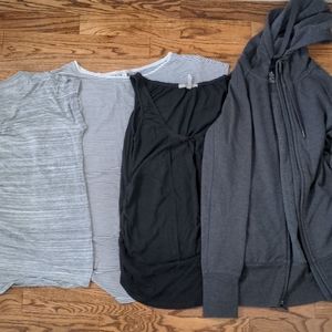 Lot Gap Old Navy Maternity shirts tank hoodie